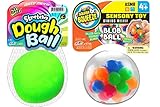 JA-RU Blob Ball & Stretchy Dough Balls Fidget Toy (2-Pack) Slow Rising Squishy Toys & Stress Balls for Kids | Anger Management Toys | Calming Sensory Desk Items. 401(1)-4786-(1) s