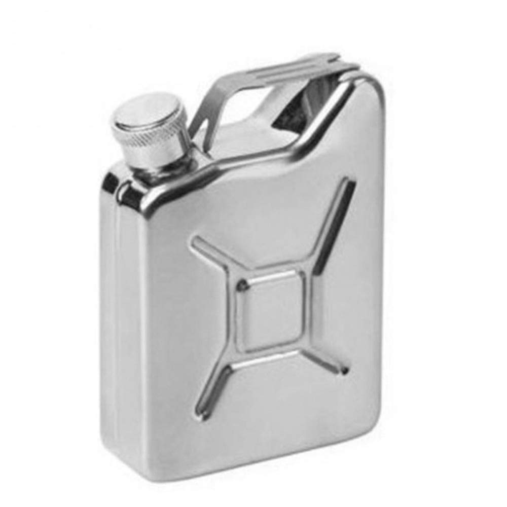 5 oz Jerrycan Oil Jerry Can Liquor Hip Flask Creative Wine Pot Stainless Steel Jerrican Fuel Petrol Gasoline Can Hip Flask