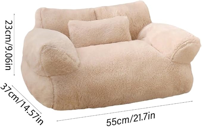 Cama Sofá para Perro Mediana 65cm Tela Suave miniatura 5