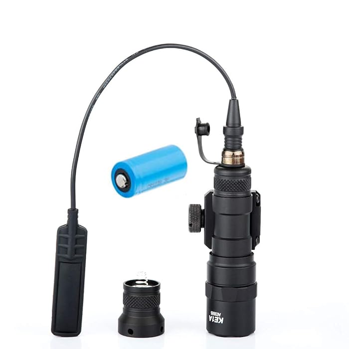 Buy Assletes Tactical Flashlight, Picatinny Flashlight Rifle Weapon