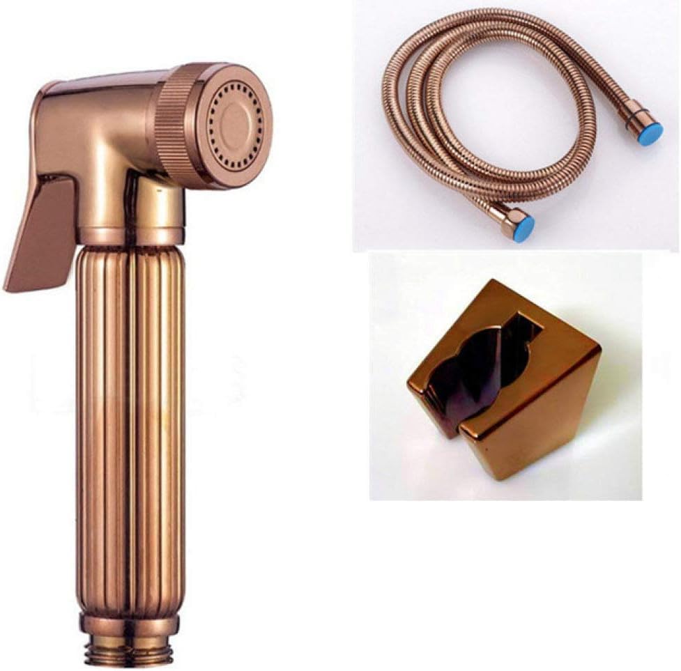 Pomme de douche en cuivre pour toilettes au nettoyage facile
