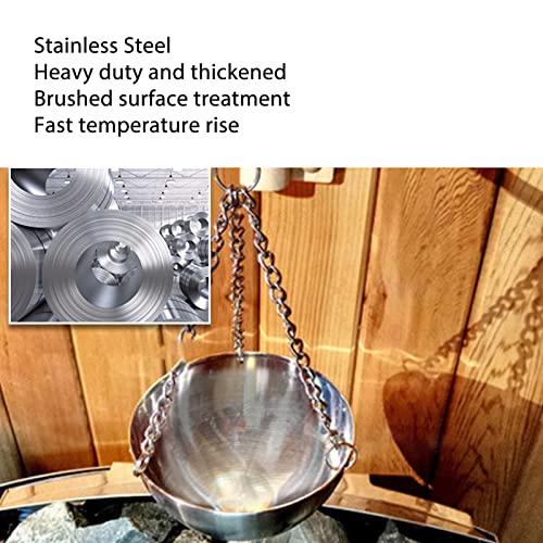 Porta Aceites Esenciales para Sauna de Acero Inoxidable miniatura 2