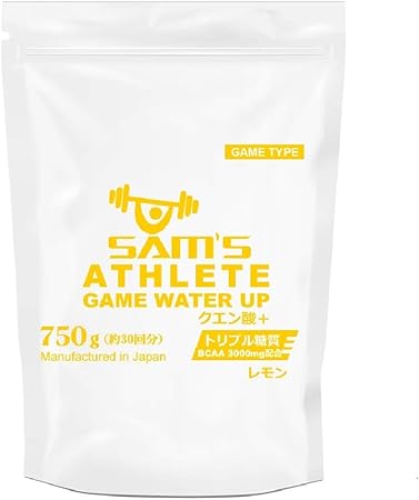 Amazon サムズ アスリートゲームウォーター レモン風味 750g サムズ aa