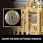 LEGO Architecture Notre-Dame de Paris Replica, Architectural Model Kit, Collectible Building Set for Adults, Build and Display Souvenir, Gift Idea for Lovers of History, Travel and Art, 21061 - Image 4
