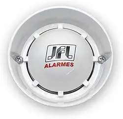 Sirene Para Alarme PIEZOELÉTRICA JFL 115 Db Branca 12 Volts