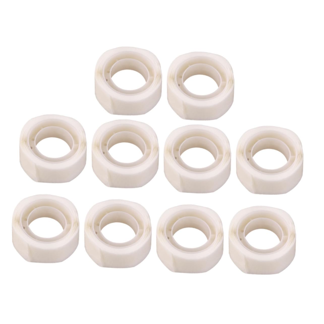 ARTIBETTER 4sets Circle Stickers Double Sided Sticky Paper Glue for Balloons Removable Adhesive Dots Non-Trace Adhesive Points Craft Tools 10rolls*4