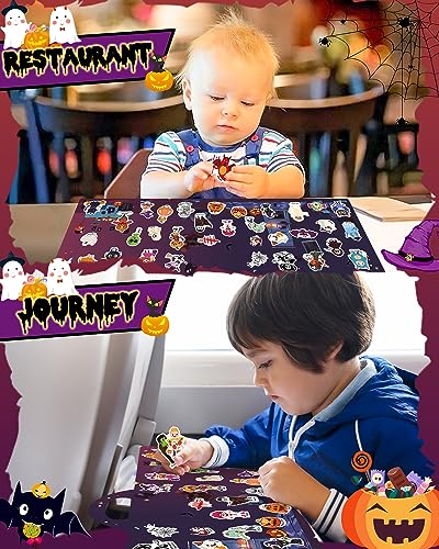 Benresive Reusable Sticker Book, Stickers for Kids, Travel Toy Gifts - image 3