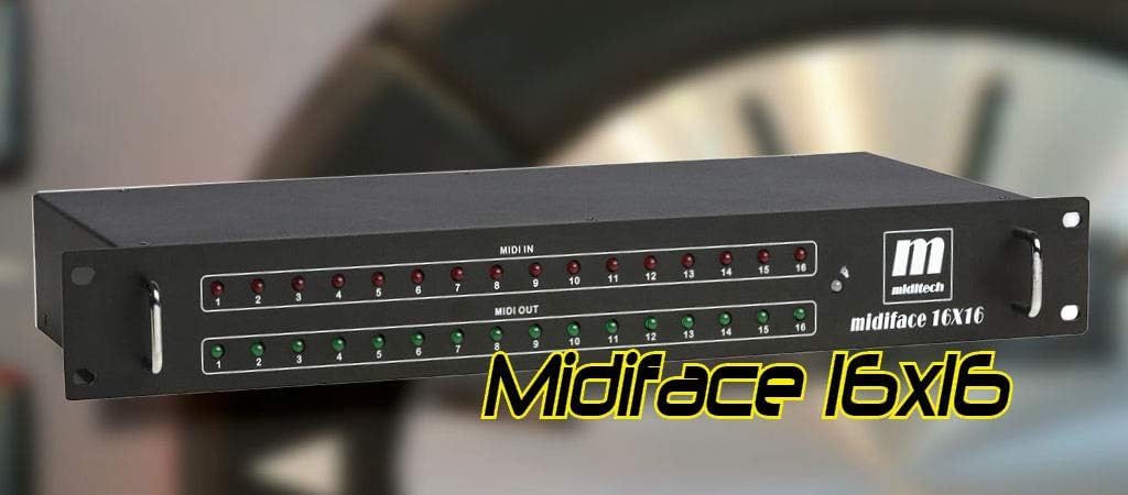 Miditech Midi Interface Midiface 16 x 16, MIT-00156 Miditech Midi Interface Midiface 16 x 16, MIT-00156