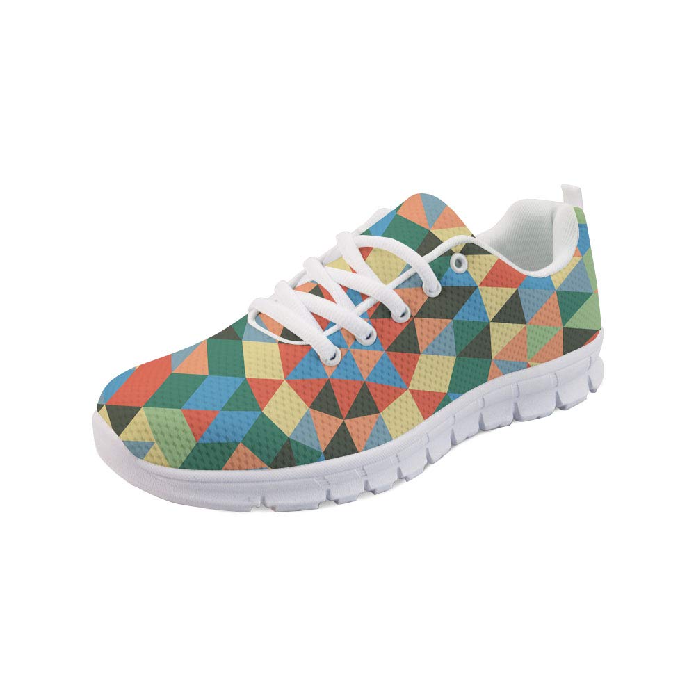 HUGS IDEA Leichtgewichtige Schaumstoff-Flachschuhe für Sport, Laufschuhe, Fitness, Joggen