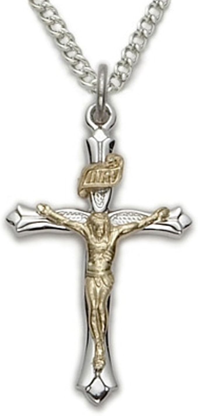 Amazon.com: TrueFaithJewelry Two-Tone 