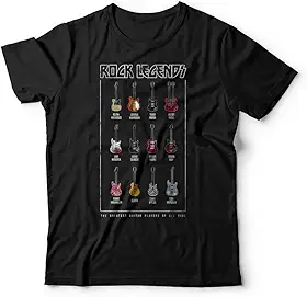 Camiseta Greatest Guitar Players