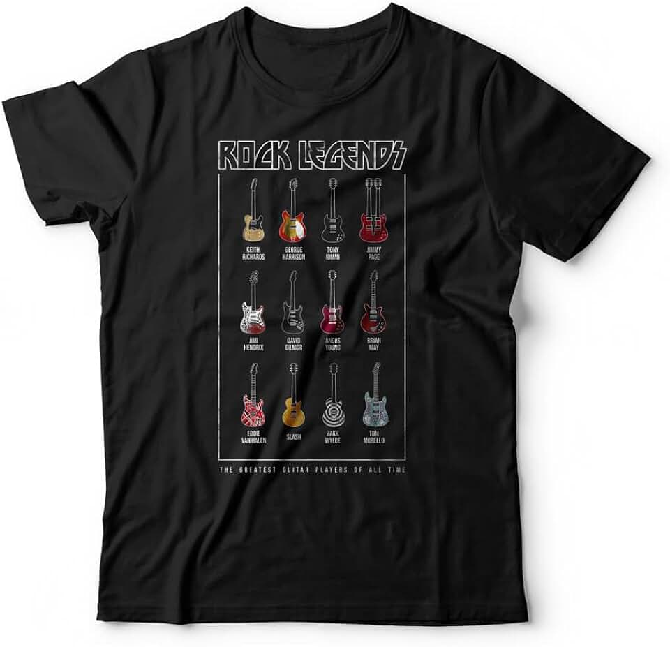 Camiseta Greatest Guitar Players