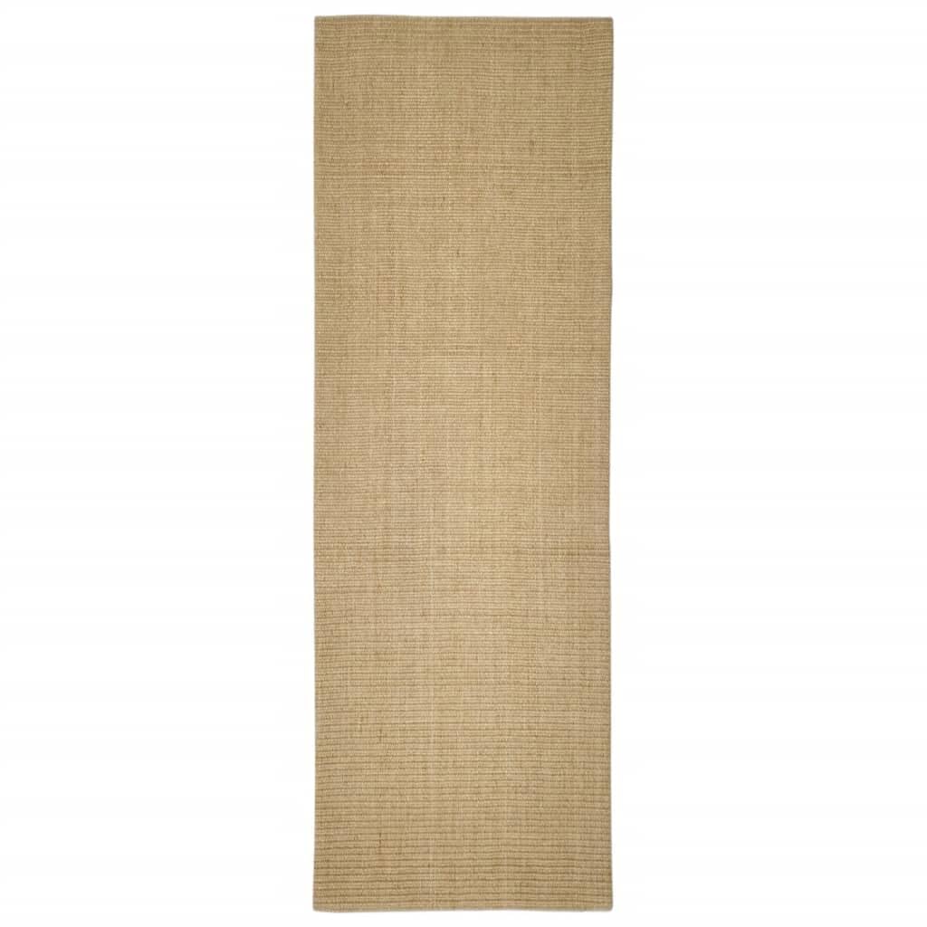 vidaXL Sisalteppich, Kratzteppich für Kratzbaum Kratzbrett, Kratzmatte für Katzen, Katzenmöbel Sisalmatte Katzenzubehör Kratzteppich Sisal