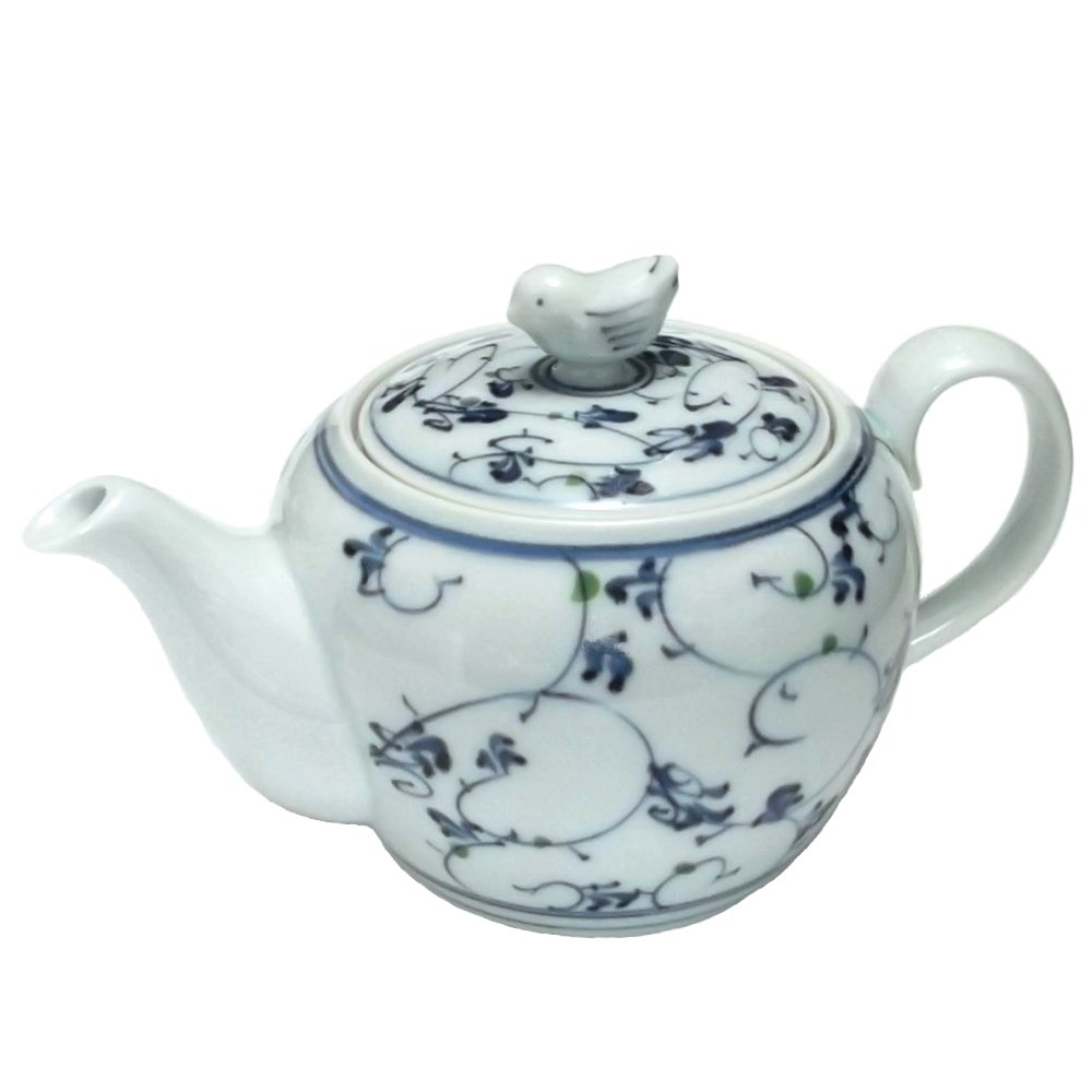 Seifu arabesque pot 450cc en céramique japonaise haut de gamme Hase potting