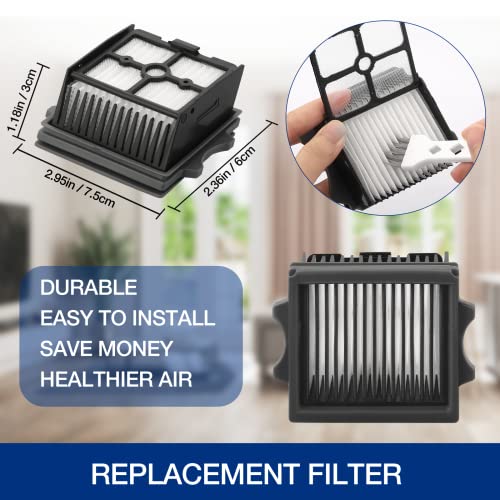 Image of S5 Combo Only, Replacement Brush Roller for Tineco Floor ONE S5 Combo Cordless Wet Dry Vacuum Cleaner Accessories, 2 Brush Roller, 2 HEPA Filters