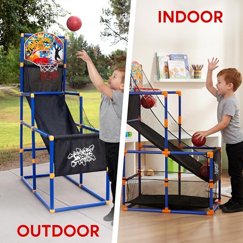 Image of JOYIN LED Arcade Basketball Game Set for Kids Indoor & Outdoor Games