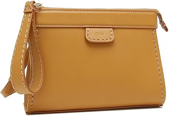 Chloe CHC22WP214I90 209 Womens Shoulder Bag, Clutch Bag, Edith 2-Way Mini Bag, Brown, Braun