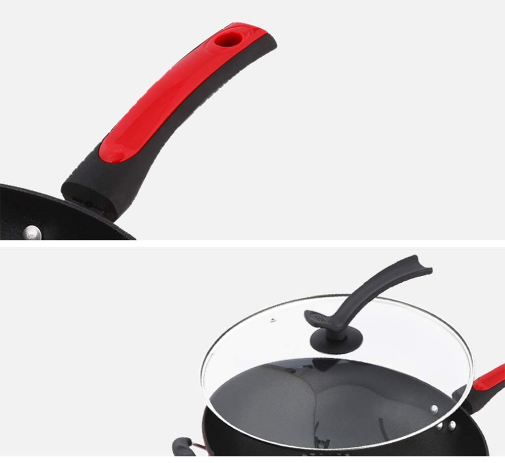 Kochgeschirr-Set Suppentopf Bratpfanne Milchtopf Schmortopf Stielkasserolle Kochtopf Kochtopf-Set Antihaft-Pfanne Eintopf Schmortopf Wok