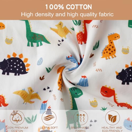 Image of Bunnikins & Clover Toddler Pillows with Pillowcase, 13 inchx18 inch Soft Cotton Kid Pillows for Sleeping, Bedding Small Pillow for Boys and Girls Aged 2-5 Years