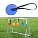 Menolana Football Training Target Sports Training Multifunction Improving Speed Football Training Target Board for Football Beginners, Blue