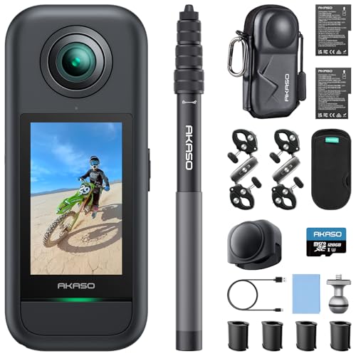 Akaso 360 Weatherproof 360° Cámara Acción Combo
