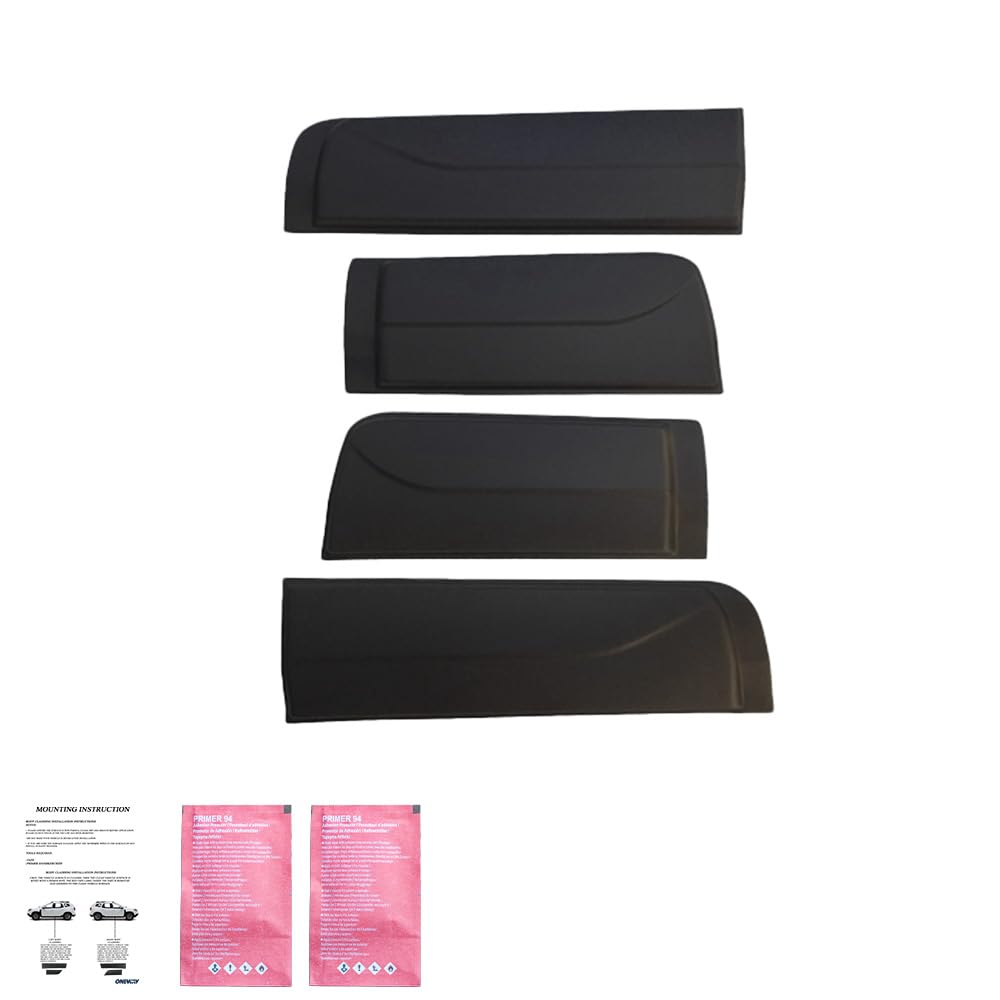 Osłona karoserii, ochrona drzwi do Ford Ranger T6-T7-T8 2012-2022, 4-częściowy