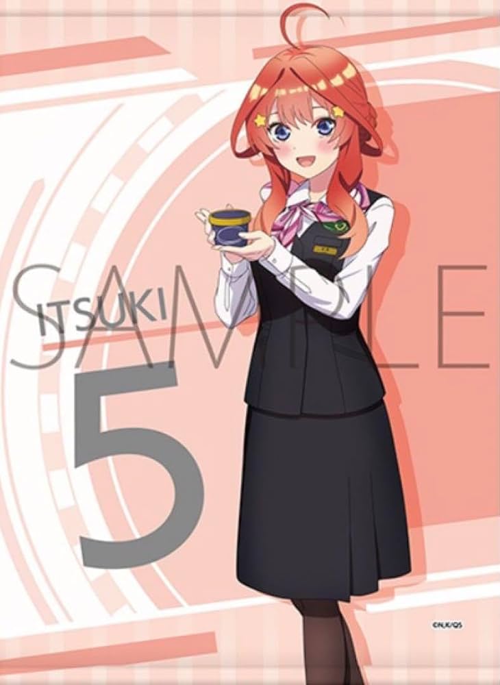 五等分の花嫁　B2タペストリー　JR東海 Amazon.co.jp: ムービック 五等分の花嫁∽ JR東海 中野五月 B2