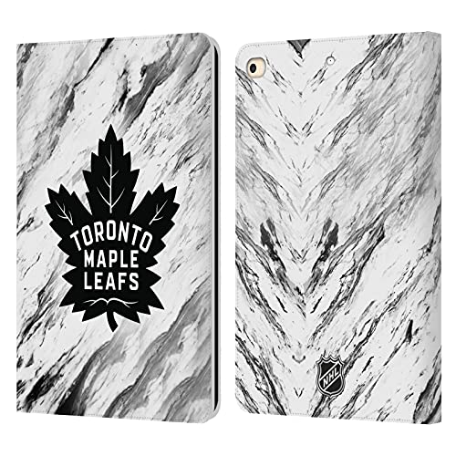 Coque iPad 9.7 Toronto Maple Leafs motif marbre premium en cuir imprimé