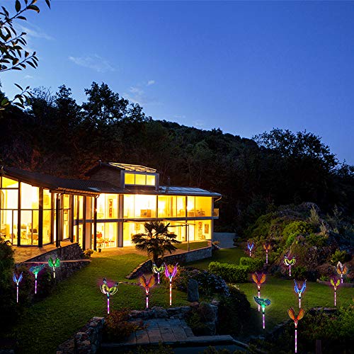 Vegena 3 Pezzi Lampada Solare da Giardino con LED