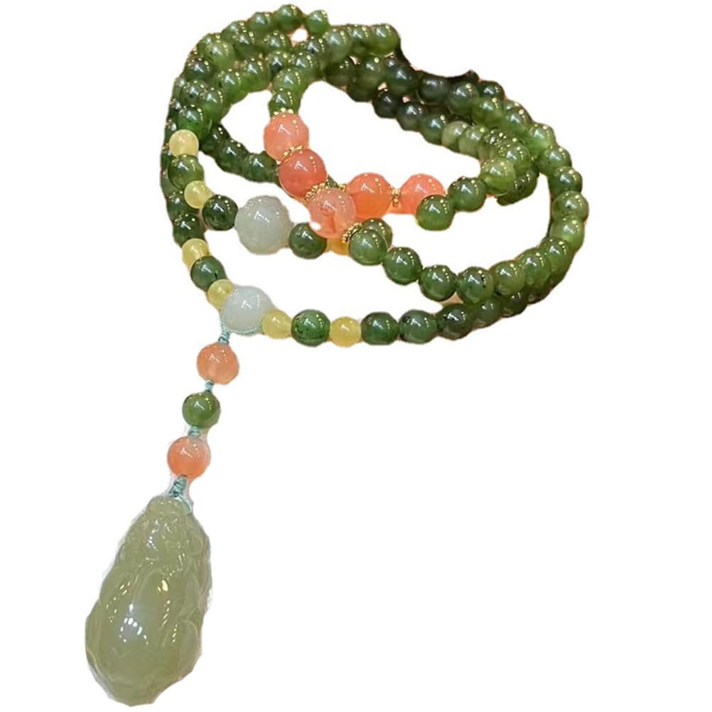 Pulseras con Cuentas de Cristal para Mujer, Pulsera de Jade Verde Natural, Pulseras elásticas con Cuentas de Chakras, Piedras Preciosas curativas, Joyas de Piedra, meditación,Jasper