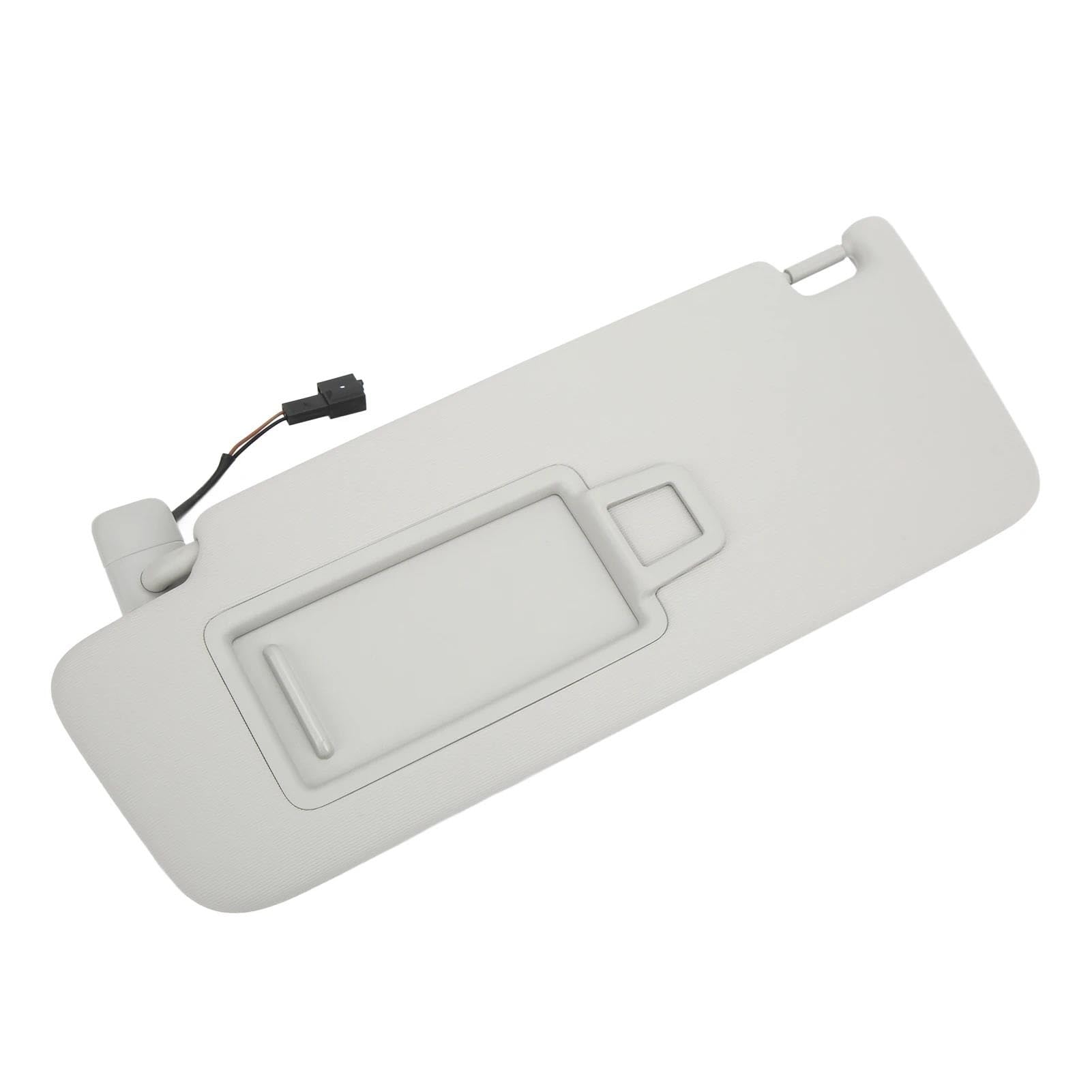 Panel Visera Interior Delantera Izquierda Coche con Espejo Maquillaje 5GG857551 para VW para Golf 7 MK7 2014-2017