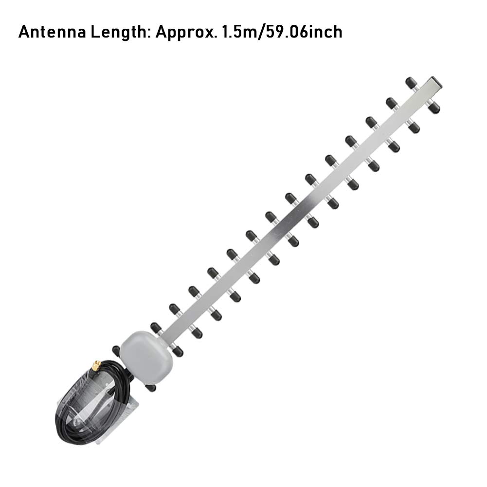 Luqeeg Antenne Directionnelle Yagi 4G 16 Unité 25dBi Routeur sans Fil à Gain élevé Carte Réseau Antenne Directionnelle Yagi