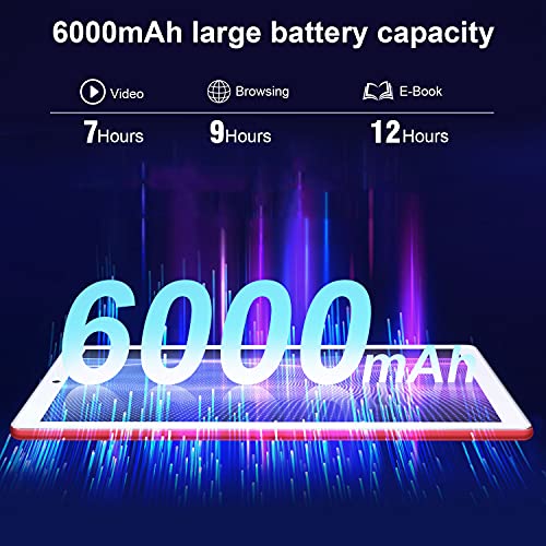 Duoduogo 2 In 1 Tablet 10 Inch, 64Gb Storage+128Gb Expand,4Gb Ram Octa Core Processor, 2.4G/5G Wifi, Dual Camera, With Keyboard Mouse Case Stylus Otg, Bt Pc, Dgo-T30 #TOP4