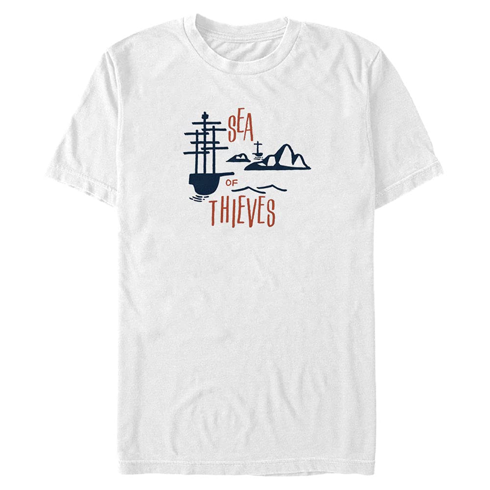 mens A Galleon and a Sloop T-Shirt