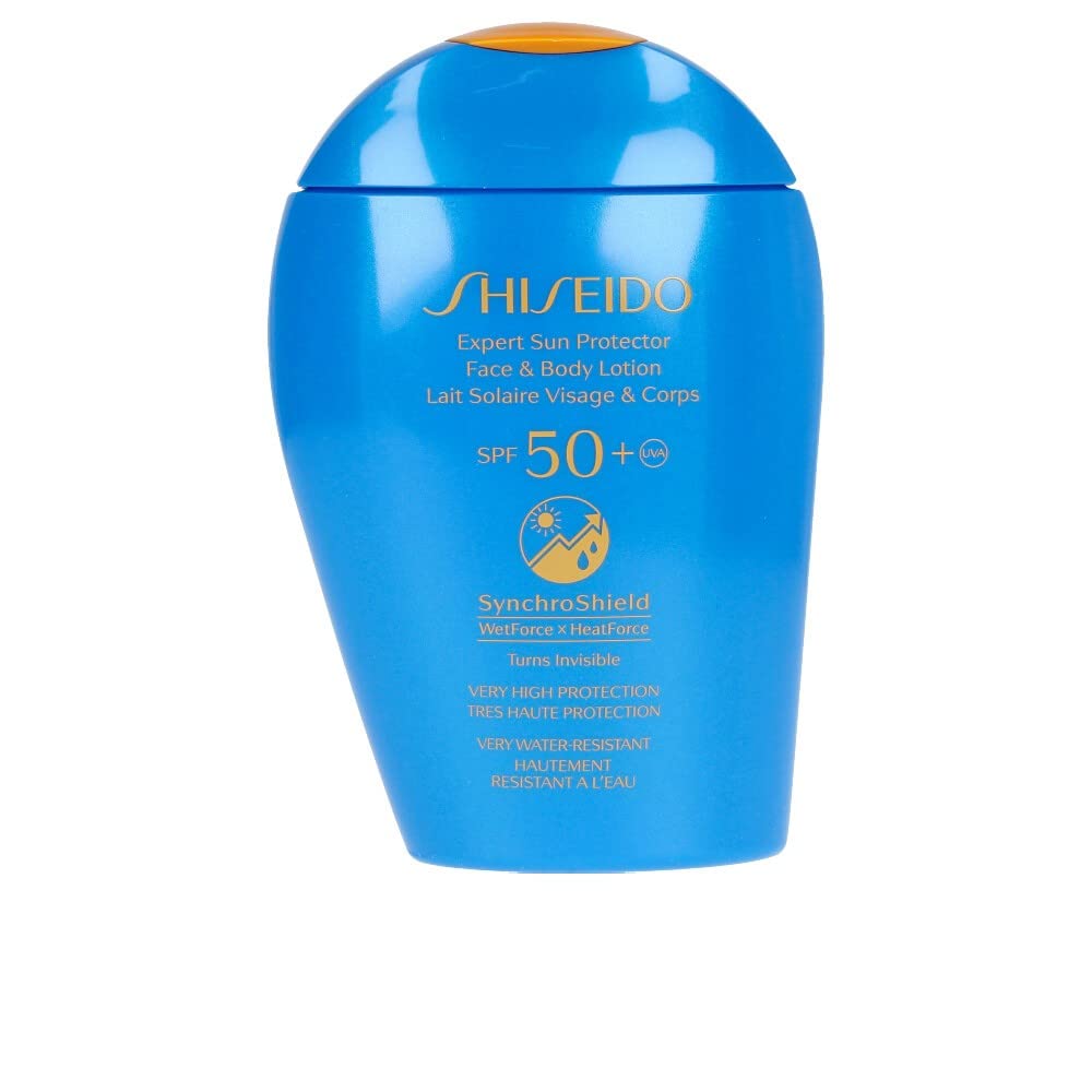 ShiseidoExpert Sun Protector SPF 50+UVA Face & Body Lotion (Turns Invisible, Very High Protection, Very Water-Resistant) 150ml/5.07oz