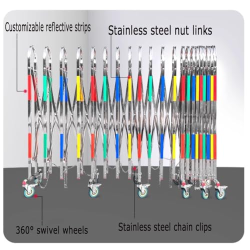 Clôture pliable extensible pour interdire l'accès aux zones de danger - 8