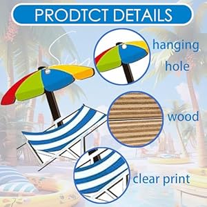 Summer Ornaments for Tree Wood, 24 Pcs Christmas Tree Decorations Hanging Ornaments for Holiday Home Indoor Outdoor Decorations Summer Ornaments for Tree Wood 24 Pcs Christmas Tree Decorations Hanging Ornaments for Holiday Home Indoor Outdoor Decorations