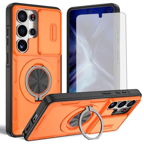 Coque Samsung S26 Ultra 5G Asuwish avec protège-caméra coulissant et verre