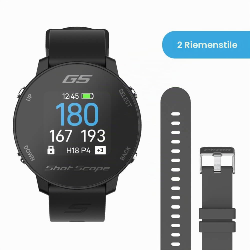 Shot Scope G5 Golf GPS-Uhr (schwarz)