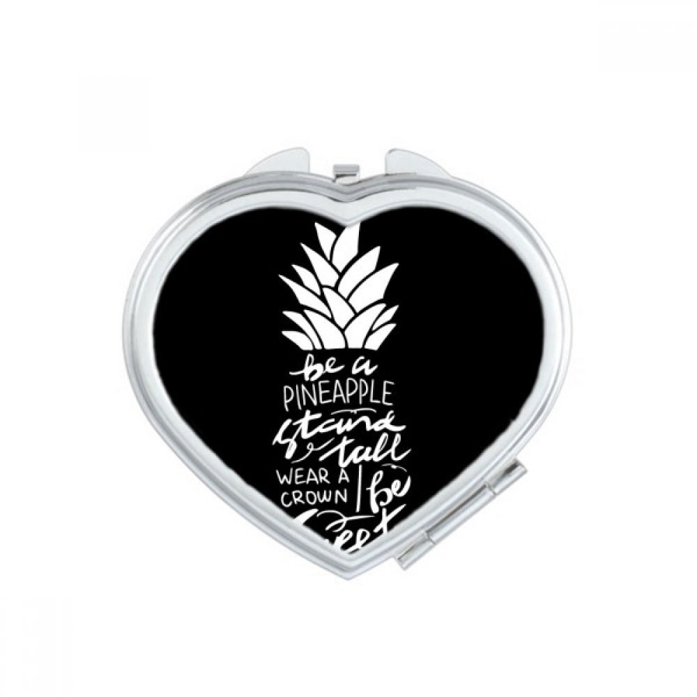 Miroir de maquillage compact avec double réflexion précise pour retouches