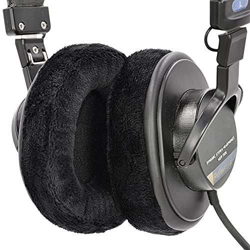 Replacement Repair Parts Suit Velour Ear Pad and Headband Pad Compatible with Audio Technica M30 M40 M50 M50X M50S M40X Headphone