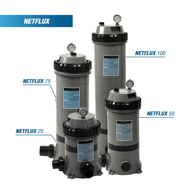 Sistema de filtración de cartucho único para piscinas de hasta 65 m3 - PF-NFX075 by POOLEX
