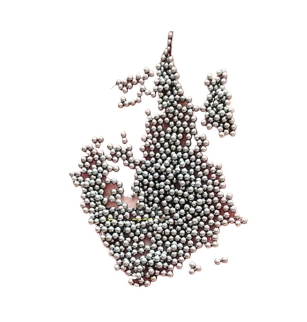 Bolas de rodamiento, bola acero pequeña precisión, estándar, 3 mm a 8, un kilogramo, 1 kg(6mm)