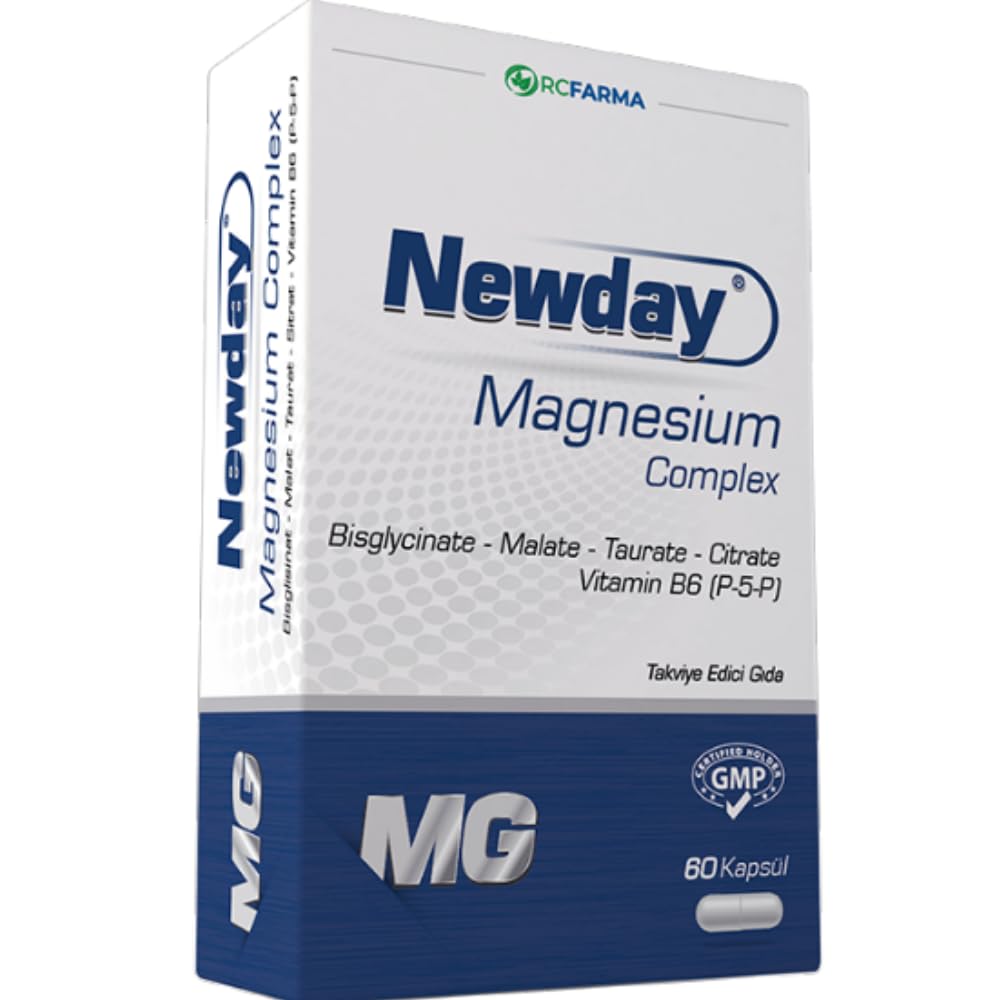 newday Magnezyum Complex 60 Kapsül, NEWDAYİ