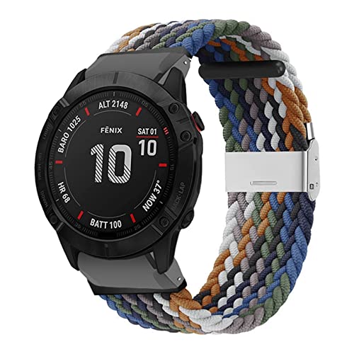 Bracelet Garmin Fenix 3 HR tressé nylon 26mm anti irritation