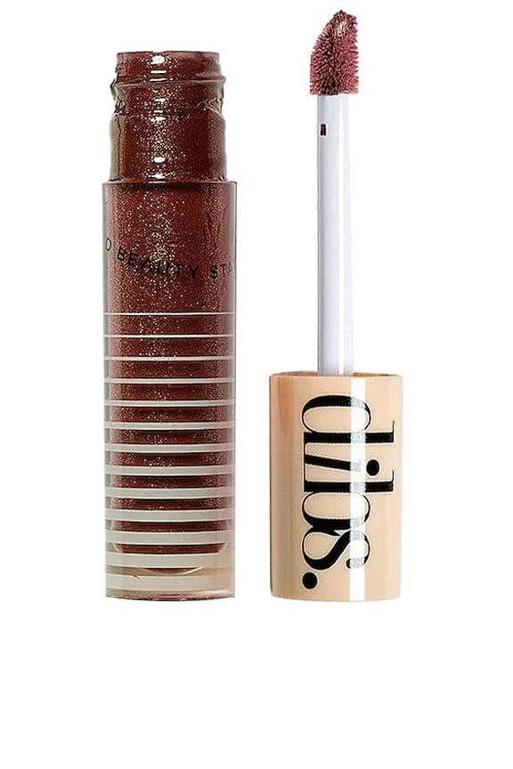 Dibs Beauty - Moisturizing Glossy Lip Balm Cherry Cola Shimmer Tint High-Shine Lip Gloss Topper Shade Soda Pop