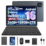 【2026新登場 Android16 タブレット 11インチ 】TABWEE T90 タブレット アンドロイド16 WiFiモデル 、24GB+128GB+2TB拡張、1920*1200 FHD大画面、WidevineL1対応 Netflix YouTube、8000mAh大容量 tablet、OTG+GMS認証+無線投影+顔認識、ケース+マウス+キーボード+タッチペン 仕事・学習・動画視聴に最適