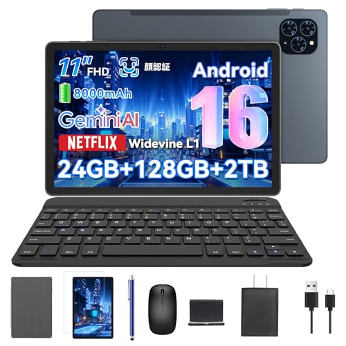 Amazon.co.jp: 【2026新登場 Android16 タブレット 11インチ 】TABWEE