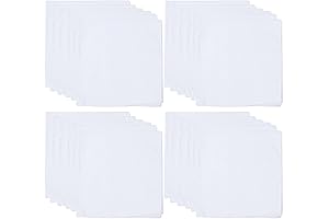 White Bandana Head Wrap for Tye Dye Party Supplies