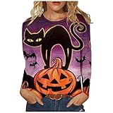  MICKURY Herrn Pullover,Bekleidung Damen Longpulli Damen Dicker Winterpullover Damen Bauchfreie Oberteile Gothic Top BH Popken Tops